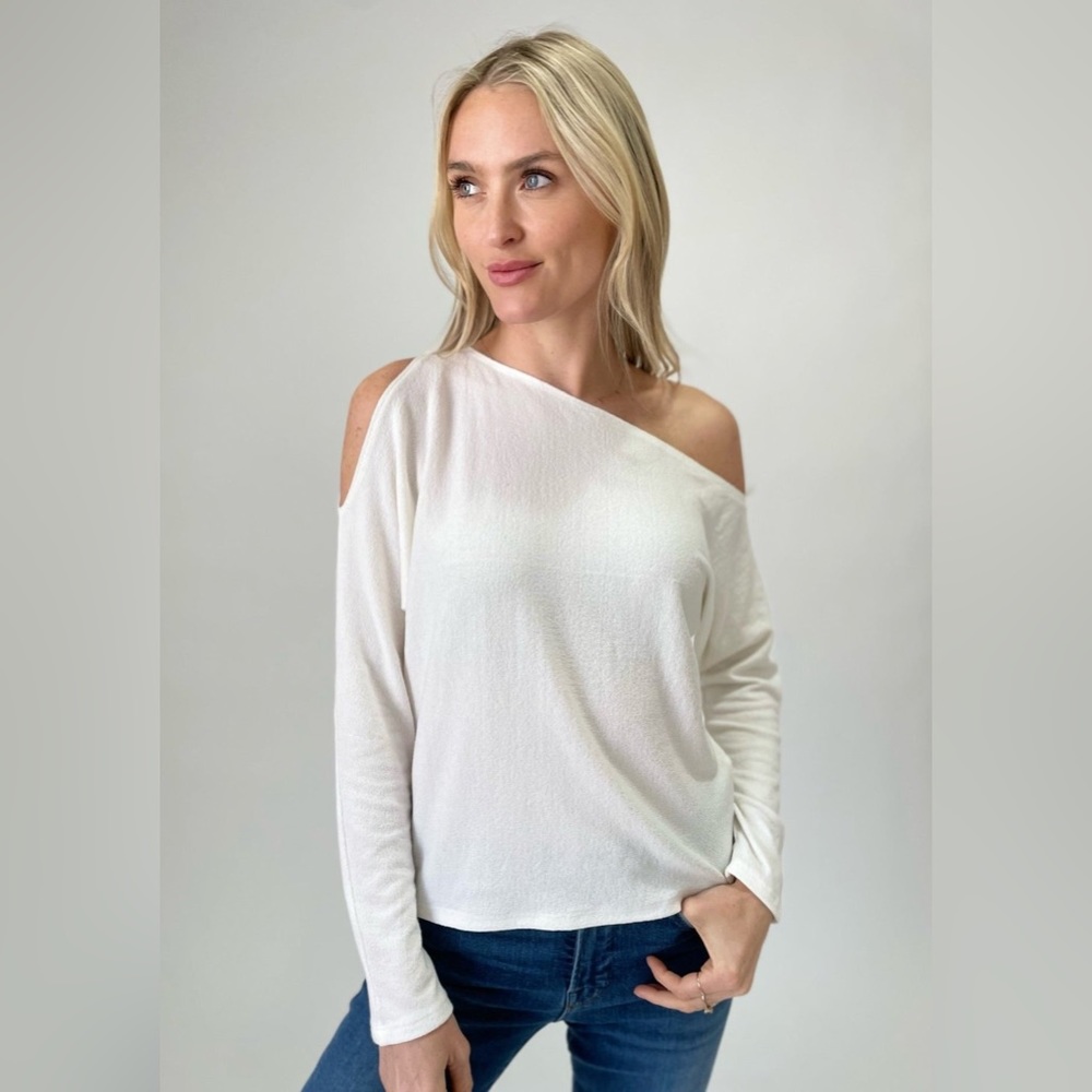 Six Fifty Clothing Take My Hand Long Sleeve in Ivory size Small. New with tag